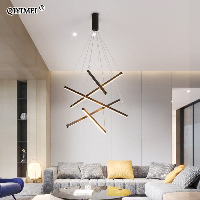 QIYIMEI LED Chandeliers Luster Lights