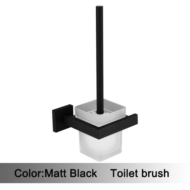 Black Bathroom Hardware