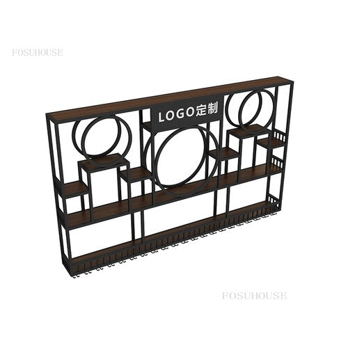 Nordic Wrought Iron Bar Cabinets