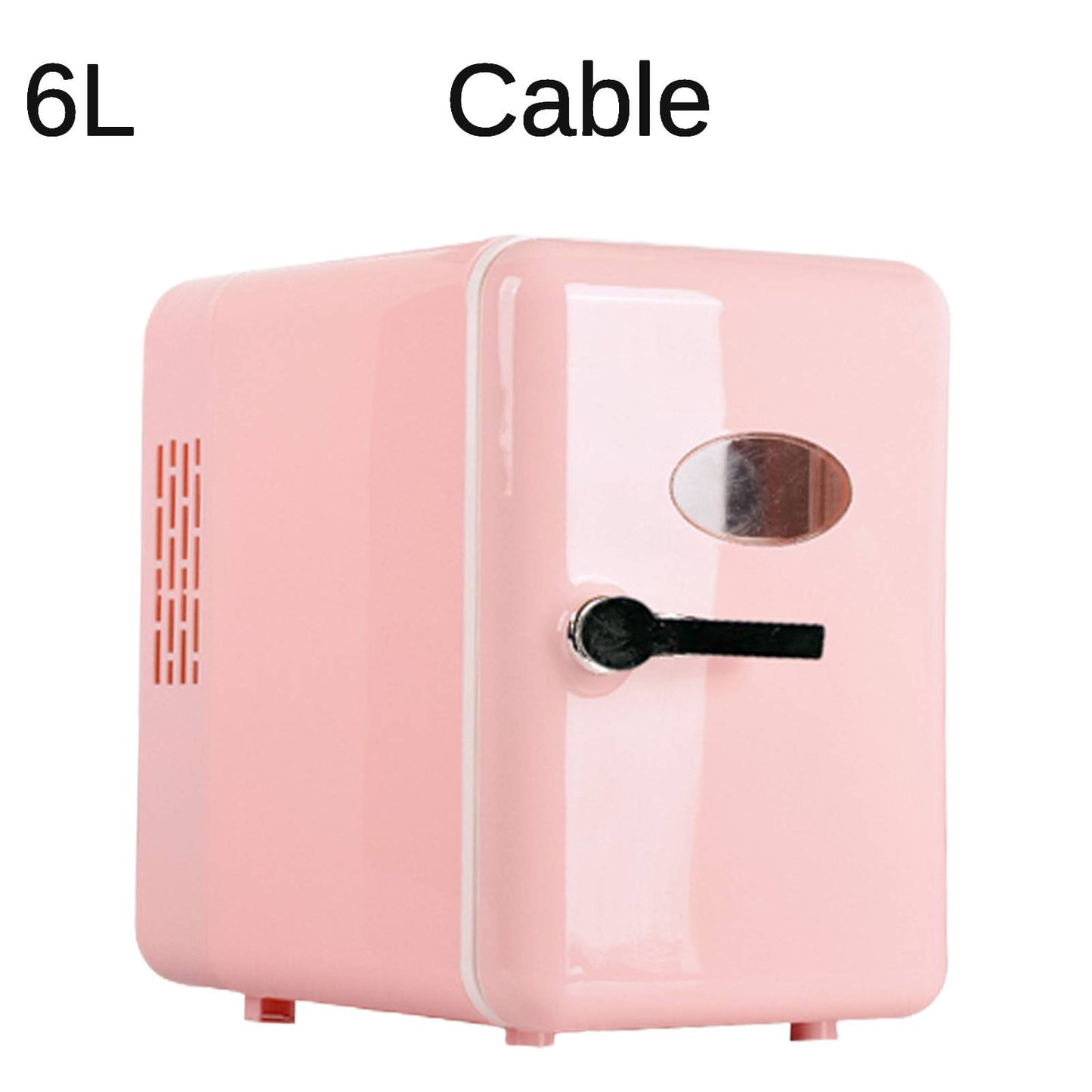 6L Portable Mini Fridge For Car - Camping Traveling Cooler and Warmer
