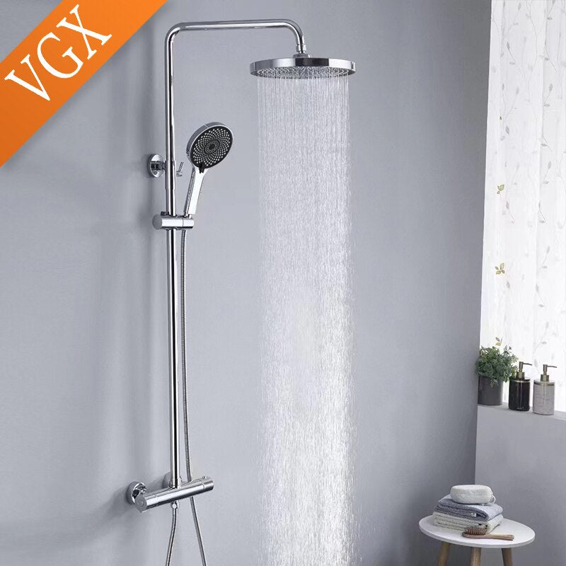 VGX Thermostatic Shower System - 2 Function