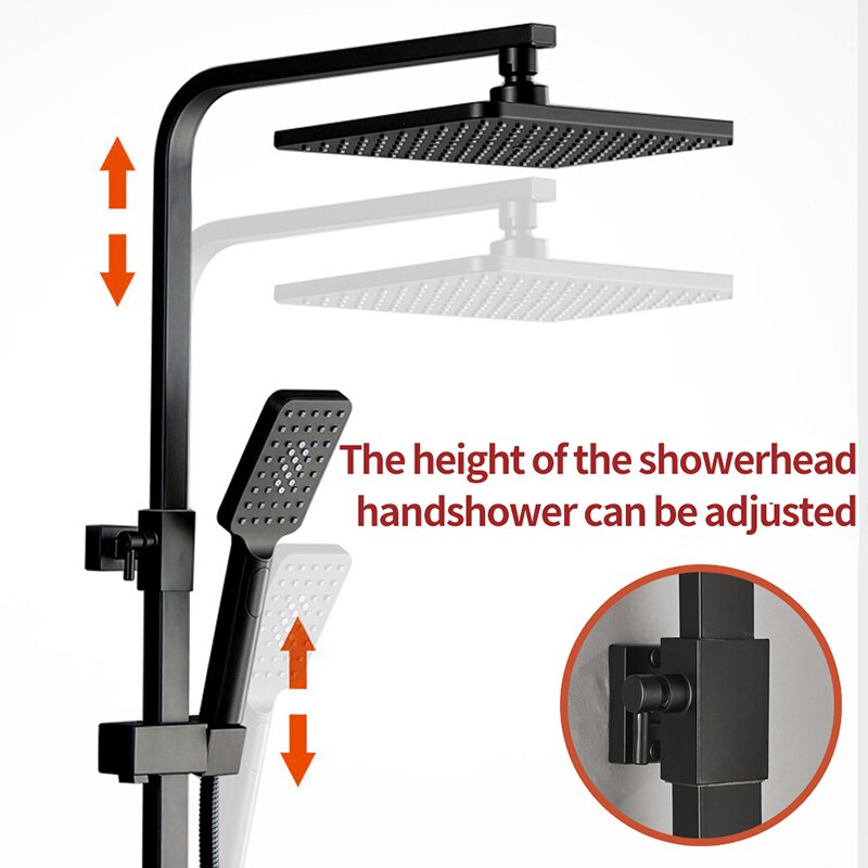 Bathroom Shower Combination Set - Multi-function - Heating & Cooling