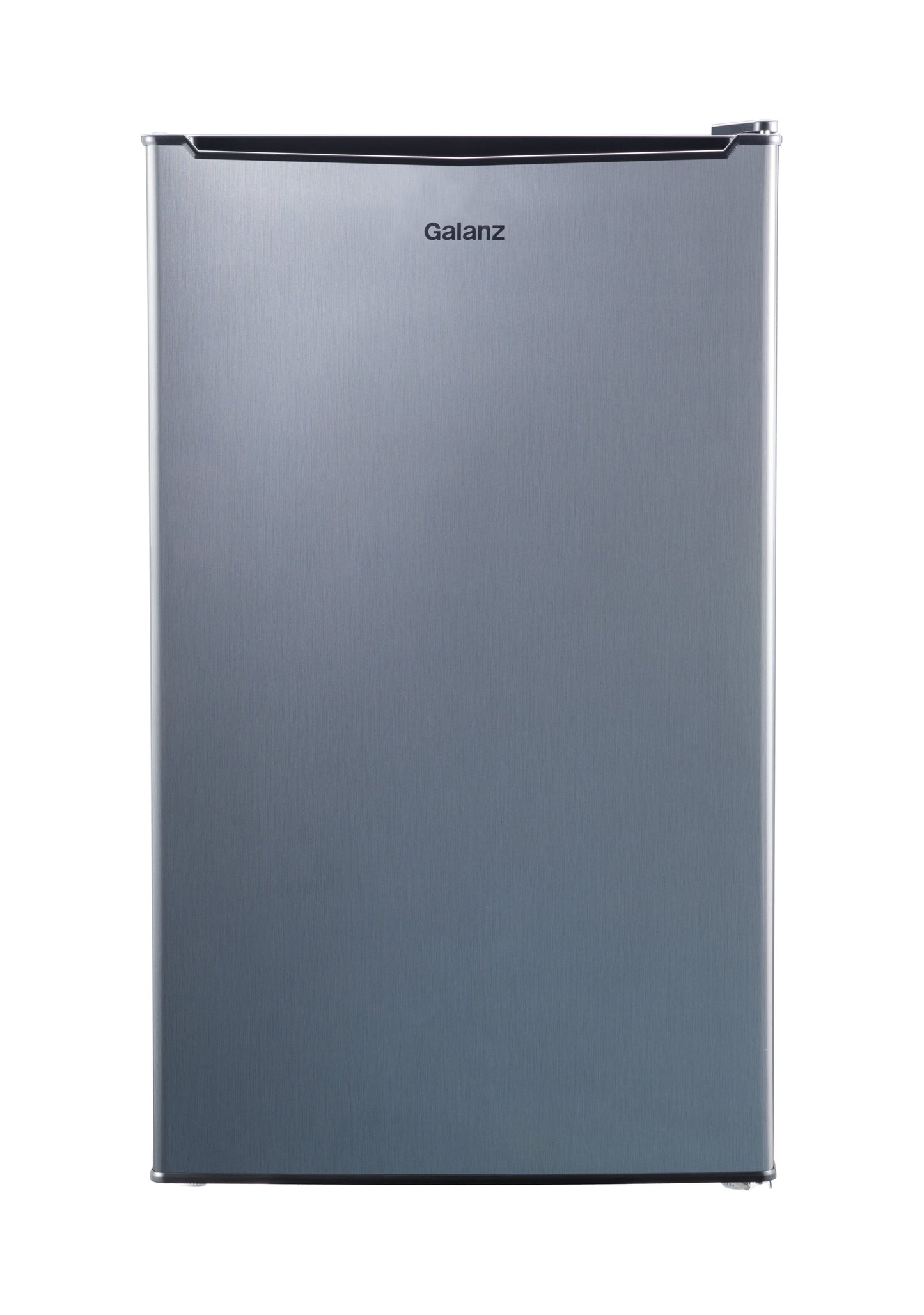Galanz 3.3 cu ft One Door Mini Fridge, Estar, Stainless Steel Look