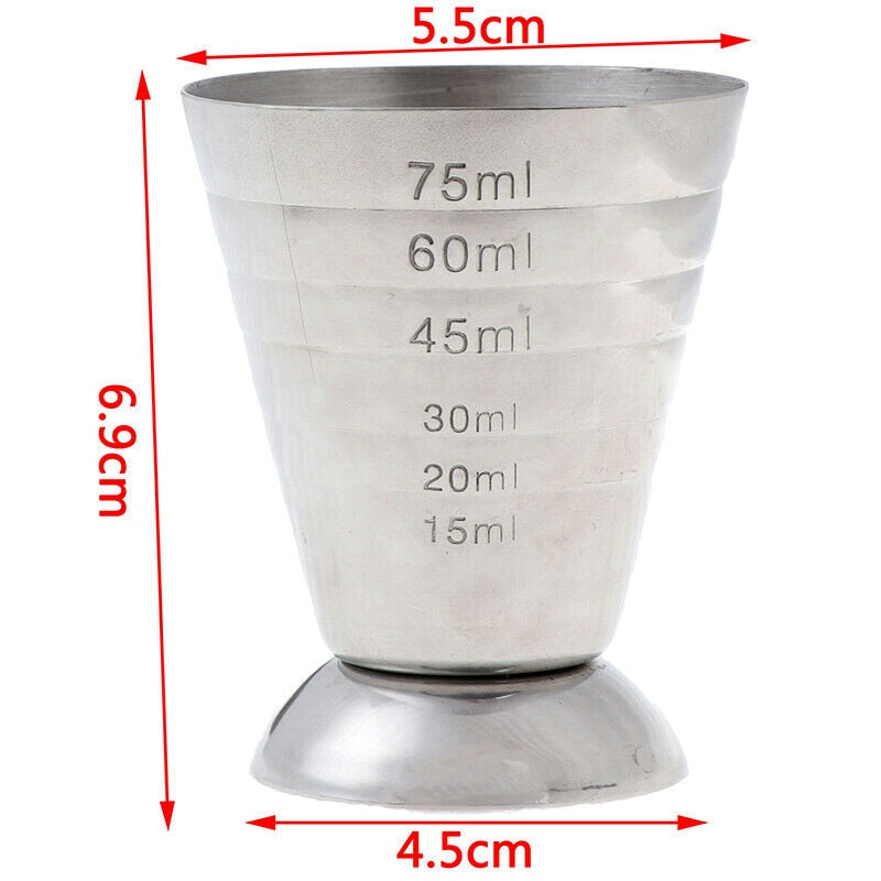 Cocktail Cup Bar Measuring Cup 304 Stainless Steel