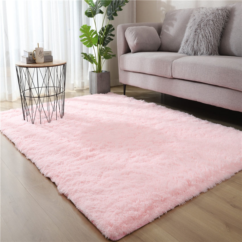 Plush Carpet - Living Room