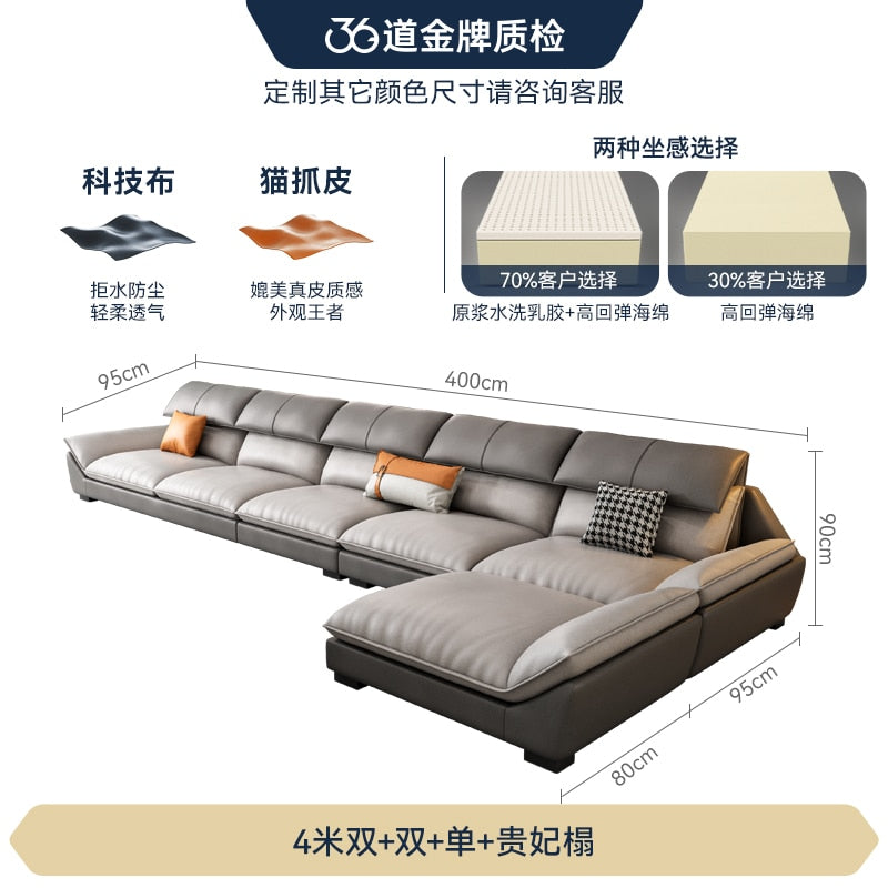 Puff Nordic Couch Living Room Sofa