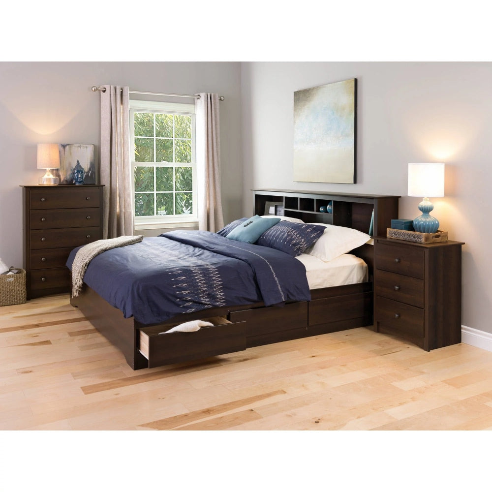 Fremont Classic Tall 3-Drawer Bedroom Nightstand
