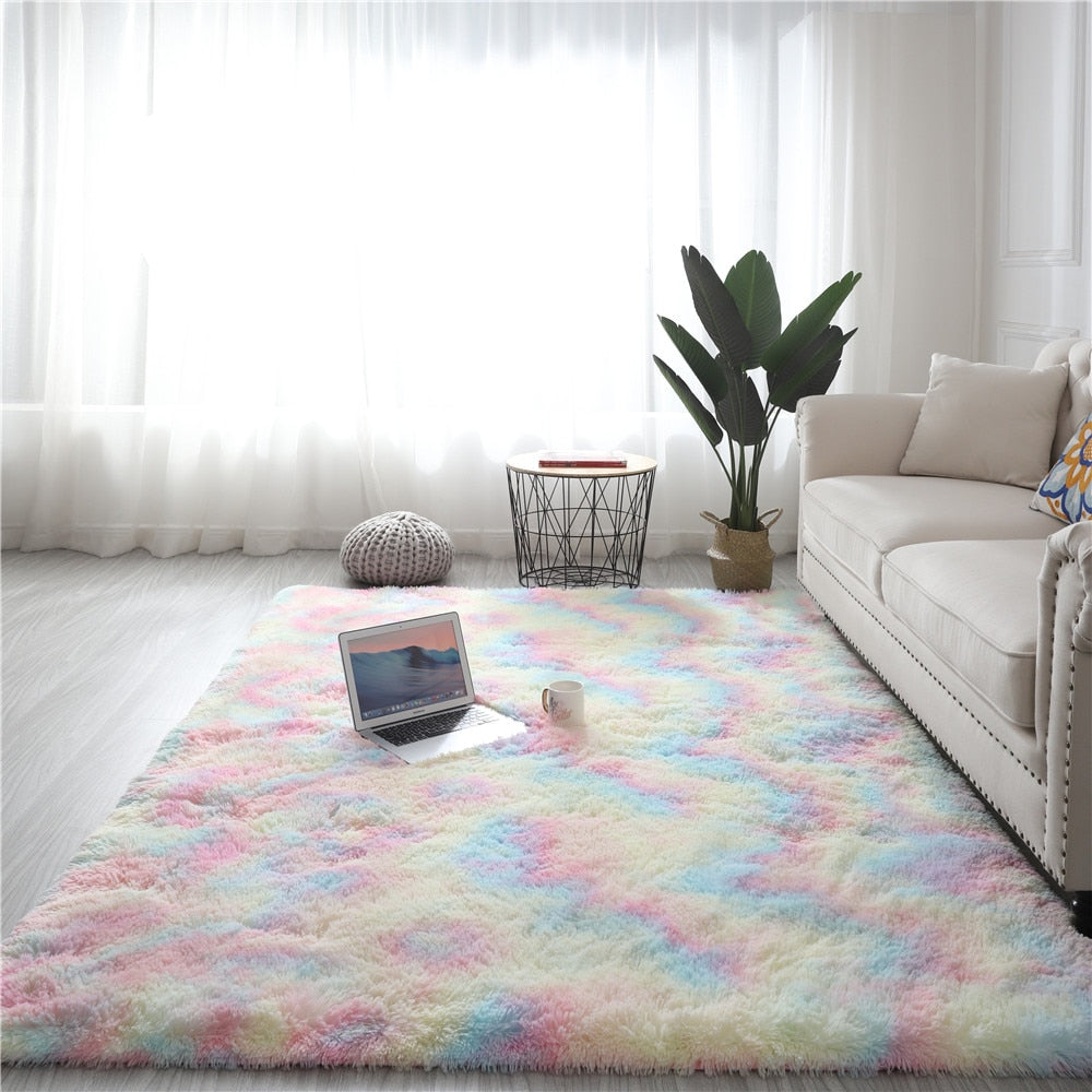 Plush Carpet - Living Room