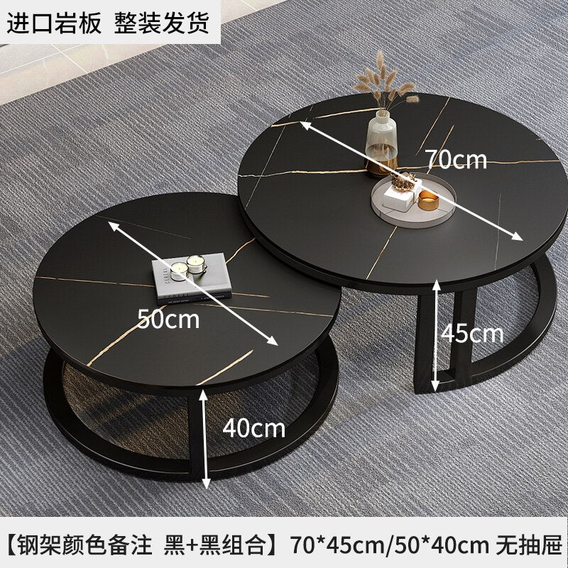 Round Low Coffee Table