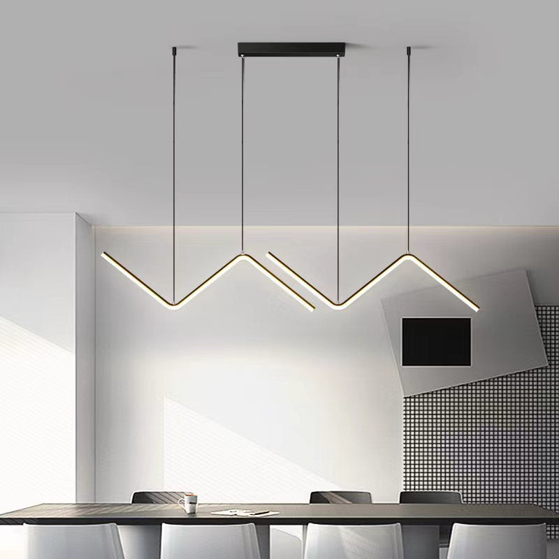 Modern LED Ceiling Chandelier - Suspension Design
