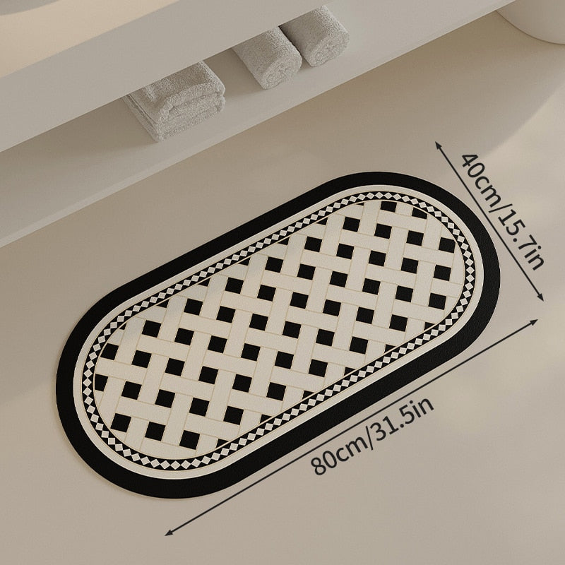 Non-slip Bathroom Mat Set - Super Absorbent