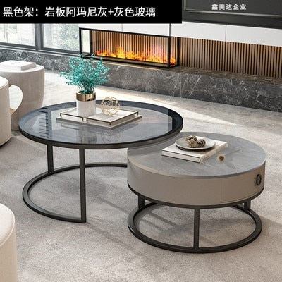 Round Low Coffee Table