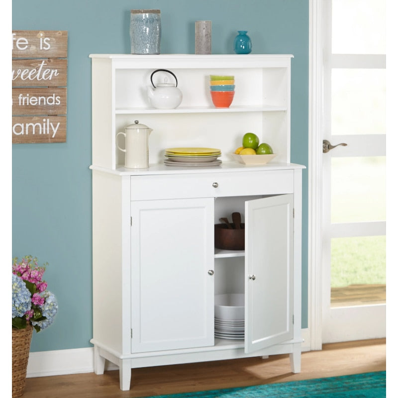 Simple Living Farmhouse Buffet and Hutch