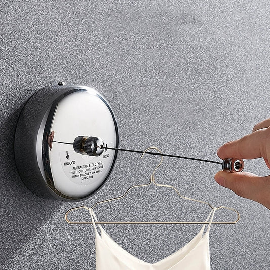 Clothes Drying - Stainless Steel Retractable Clotheslines - Perfect for a dorm room!