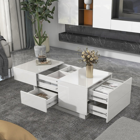EUROCO 35.4”  Coffee Table for Living Room