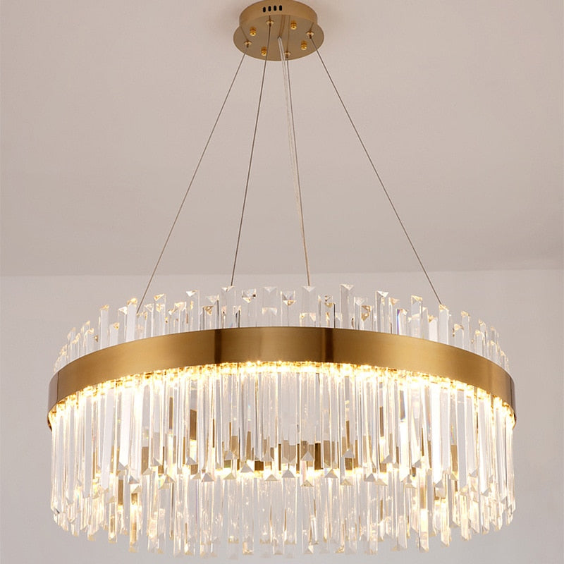 Modern Luxury Chandeliers Crystal Pendant Ceiling Lights