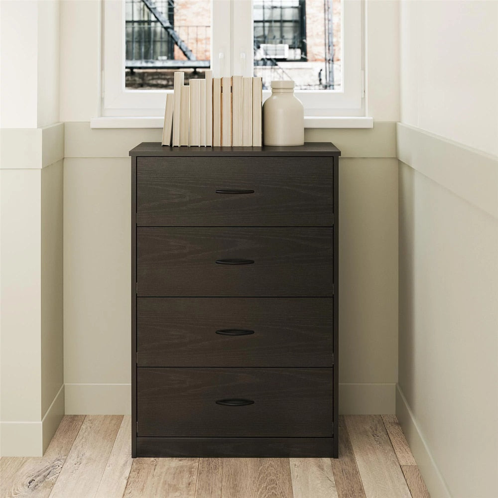 Classic 4 Drawer Dresser, Durable and Strong